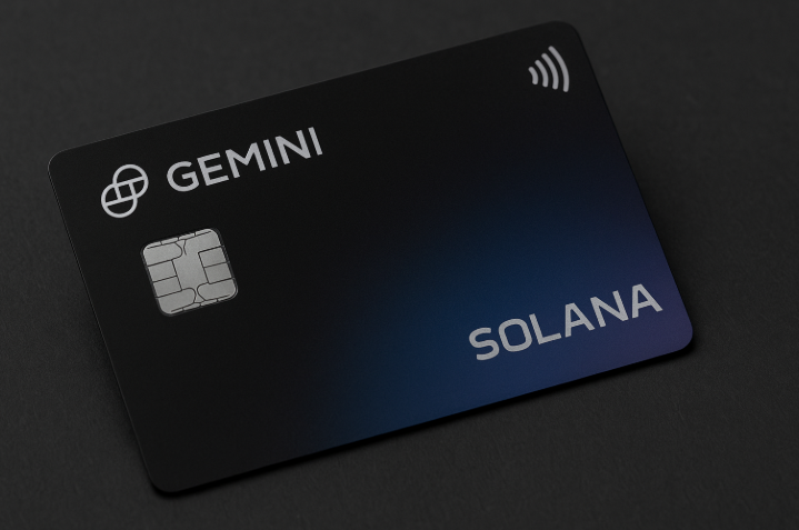 제미니 솔라나 신용카드