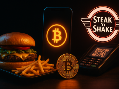 “햄버거 주문→비트코인 적립” 스테이크 앤 셰이크, 외식업 첫 ‘BTC 선순환’ 모델 시동