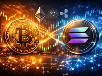 디지털 자산 시장, 비트코인과 솔라나 가격 동조화 강화