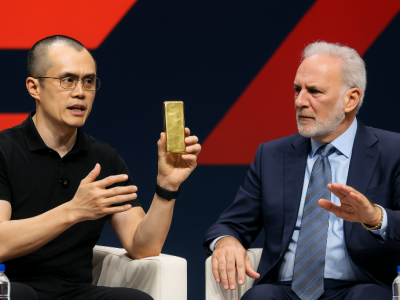 ​창펑자오 vs 피터 시프, 두바이서 격돌…“디지털 자산의 본질은 무엇인가”