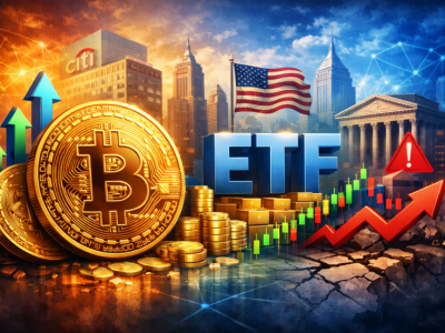 시티그룹, 비트코인 12개월 목표가 14만3000달러 제시… ETF 자금 흐름과 규제 환경에 달렸다
