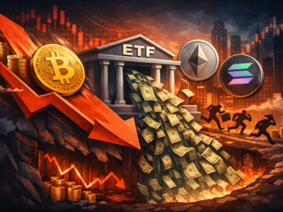 반등 기대 꺾이자 ‘리스크 오프’…미국 현물 코인 ETF서 하루 10억달러 가까이 순유출