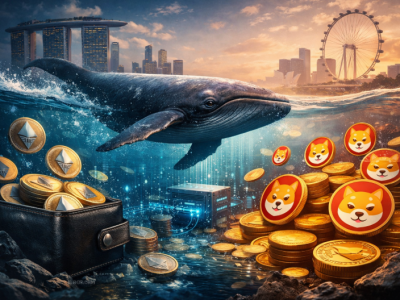 미확인 ‘고래 지갑’ 포착…싱가포르 거래소발 SHIB·ETH 대량 유입에 시장 촉각