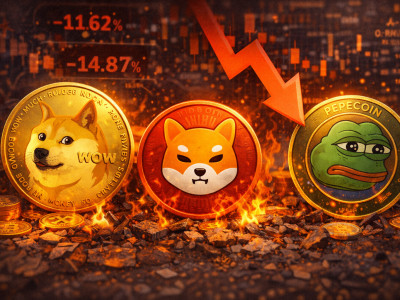 밈 코인 약세 신호 확대…도지코인·시바이누·페페, 기술적 하락 압력 지속