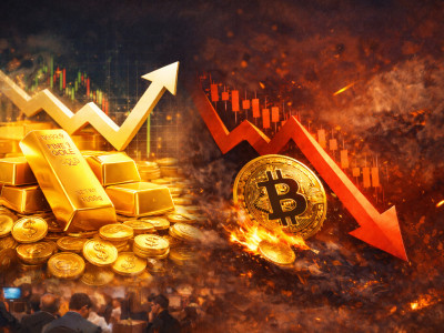 금으로 몰린 자금, 비트코인은 외면받았다