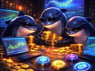 “개미들 쉬는 사이 움직였다” 새해 첫날 고래 자금, LINK·PENDLE로…ENA는 줄였다