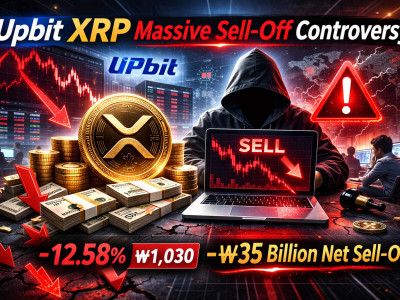 업비트 XRP 대규모 순매도 논란…알고리즘 매도설에 시장 촉각