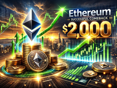 이더리움 2,000달러 '성공적 복귀'… 추세 전환의 결정적 신호탄