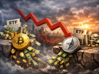 美 현물 ETF 자금, ‘동시에 빠졌다’…비트코인·이더리움 단기 숨 고르기 국면