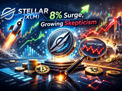 스텔라(XLM) 8% 급등에도 ‘회의론’ 확산… 파생시장 지표는 일제히 하향