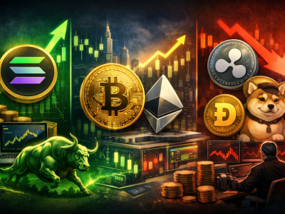 반등 국면에도 엇갈린 파생 포지션…SOL은 ‘롱 우위’, XRP·DOGE는 ‘신중 모드’