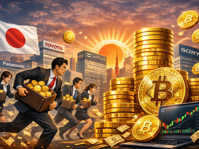 일본 상장사들 '비트코인'으로 눈돌린다… 엔화 약세 속 재무 혁명 가속화